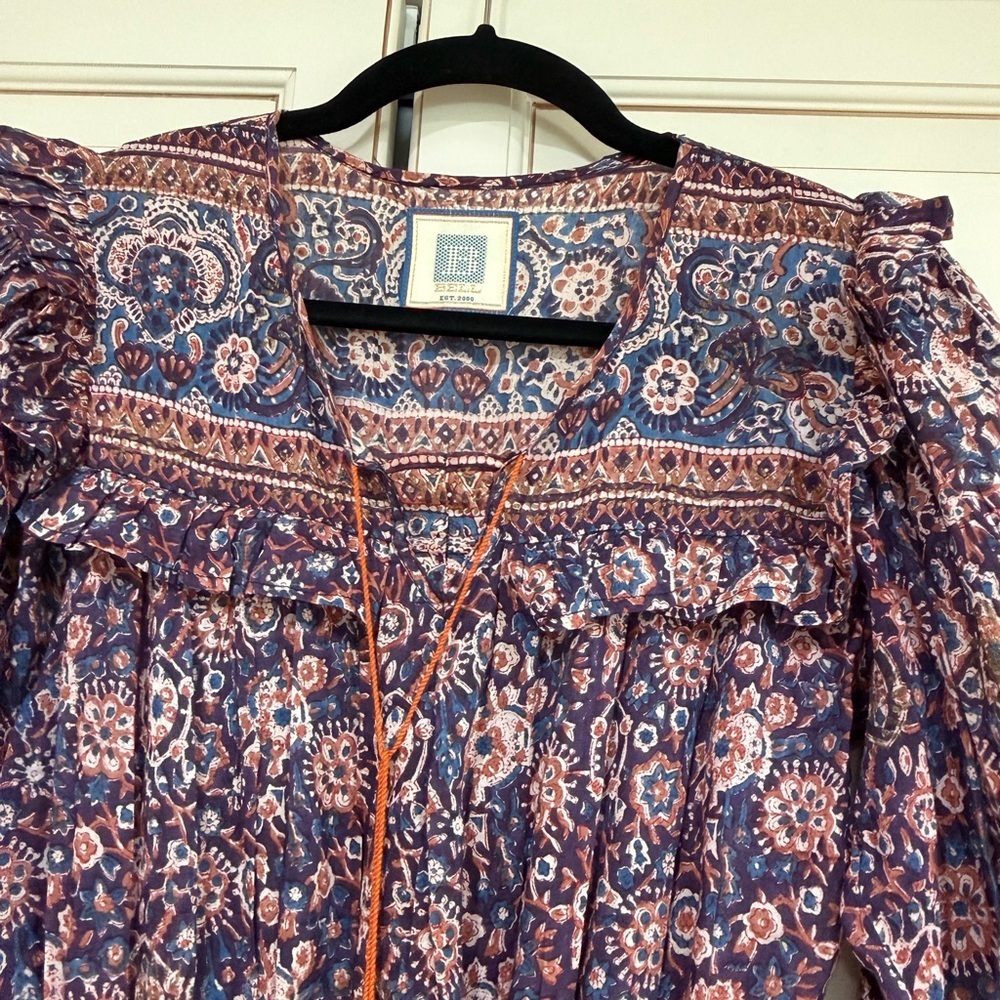 BELL by Alicia Bell Lana Keyhole Tassel-Tie Midi Dress (109) - Picture 5 of 7